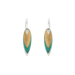 Silver & Mixed Metals Earrings - A9132