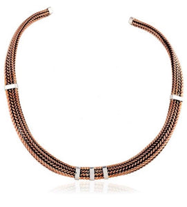 Silver Choker Necklaces - G903