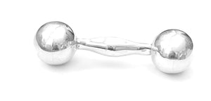 Silver Baby Rattle - X112