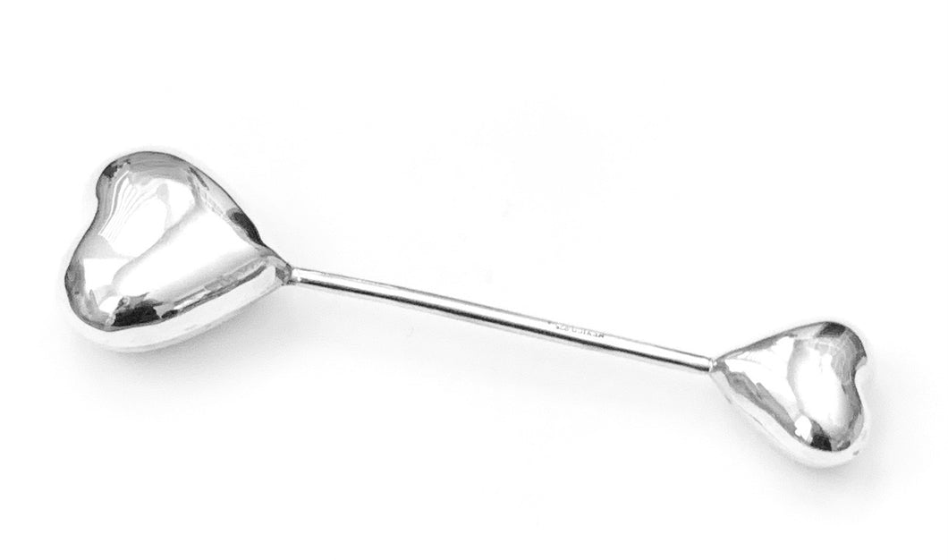 Silver Baby Rattle - X113