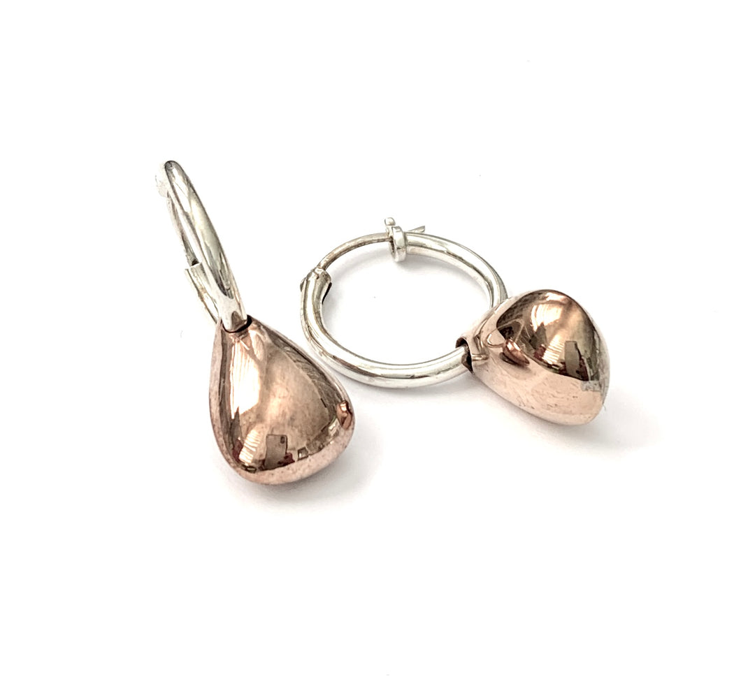 Silver Drop Earrings - A9089