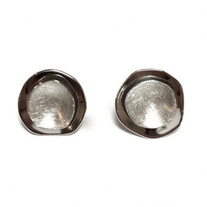 Silver Stud Earrings - A7153. 