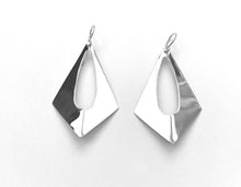 Load image into Gallery viewer, Silver Drop Earrings - A5298
