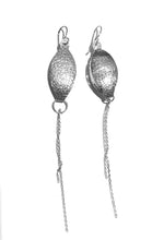 Load image into Gallery viewer, Silver Drop Earrings - FAA807
