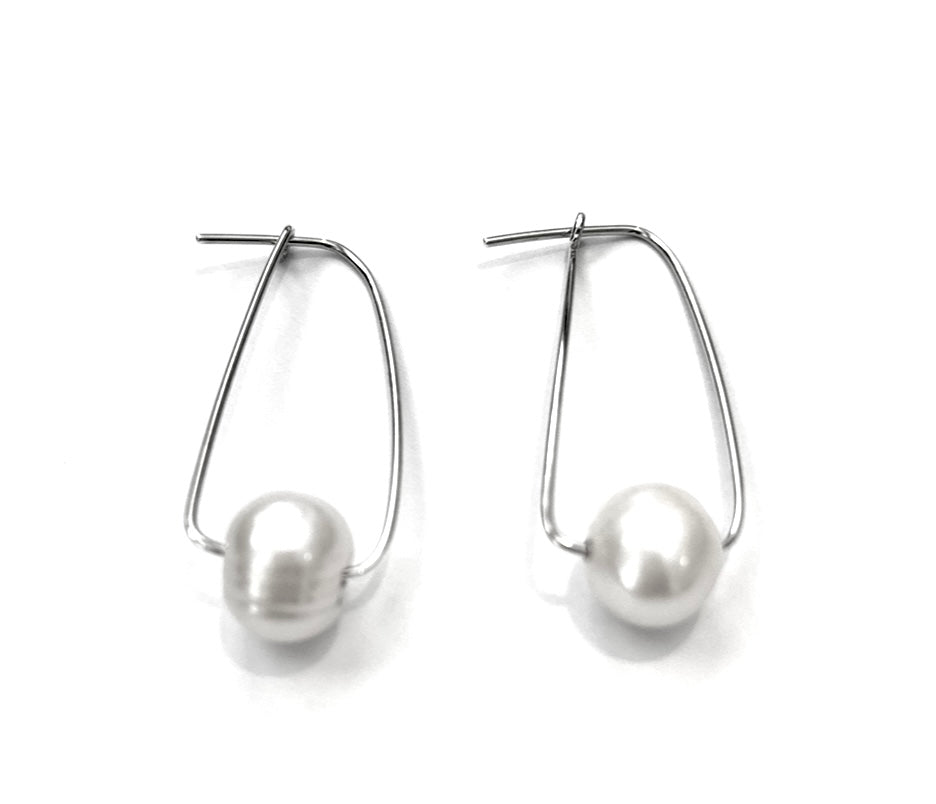Silver & Pearl Drops - PPA867