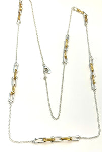 Silver Gold plated Drops - A6470