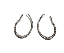 Load image into Gallery viewer, Silver Hoop Earrings - A123
