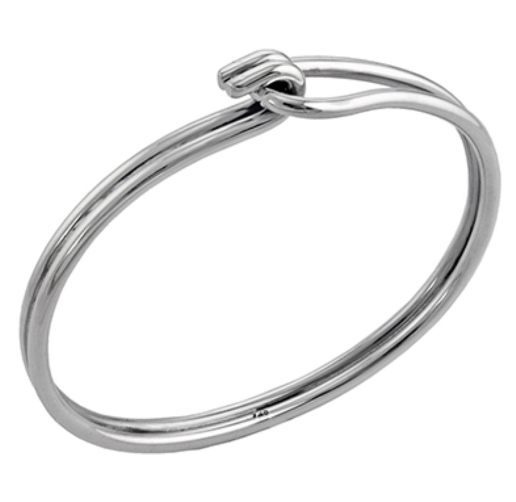 Silver Bangle - B5298