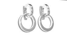 Load image into Gallery viewer, Silver Drop Earrings - A1061
