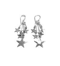 Load image into Gallery viewer, Silver Drop Earrings - JA100
