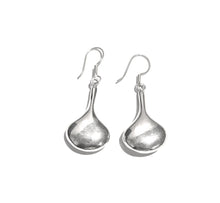 Load image into Gallery viewer, Silver Drop Earrings - FAA606

