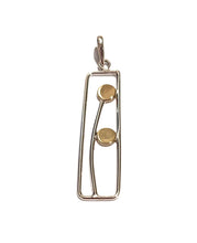 Load image into Gallery viewer, Silver &amp; Brass Drops - PPA898
