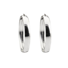Load image into Gallery viewer, Silver Hoop Earrings - A298
