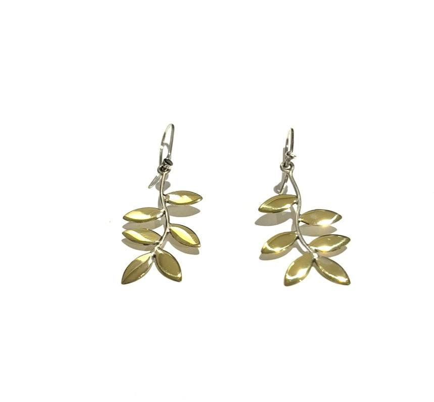 Silver & Brass Drops - A9336