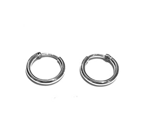 Silver Hoops - A9340