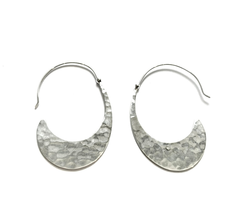 Silver Drop Earrings - A5537