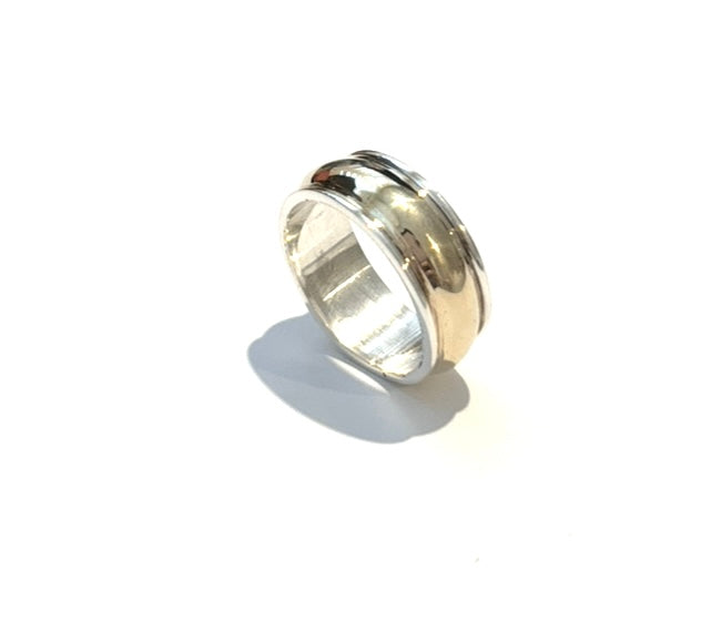 Silver & Brass Ring - PPR126