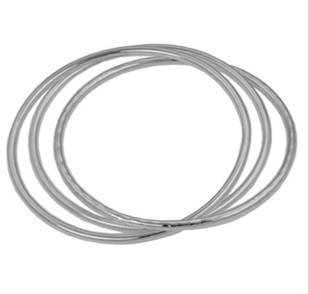 Silver Bangle- B5306