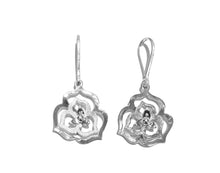 Load image into Gallery viewer, Silver Drop Earrings - PPA354
