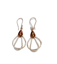 Load image into Gallery viewer, Silver Drop Earrings - PPA675
