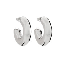 Load image into Gallery viewer, Silver Hoops - A1043
