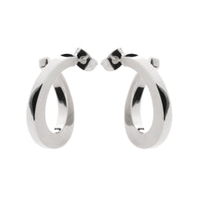 Load image into Gallery viewer, Silver Hoops - A1053
