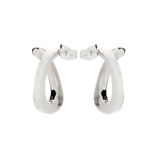 Load image into Gallery viewer, Silver Hoops - A1056
