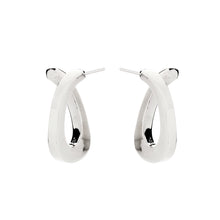 Load image into Gallery viewer, Silver Hoops - A1056

