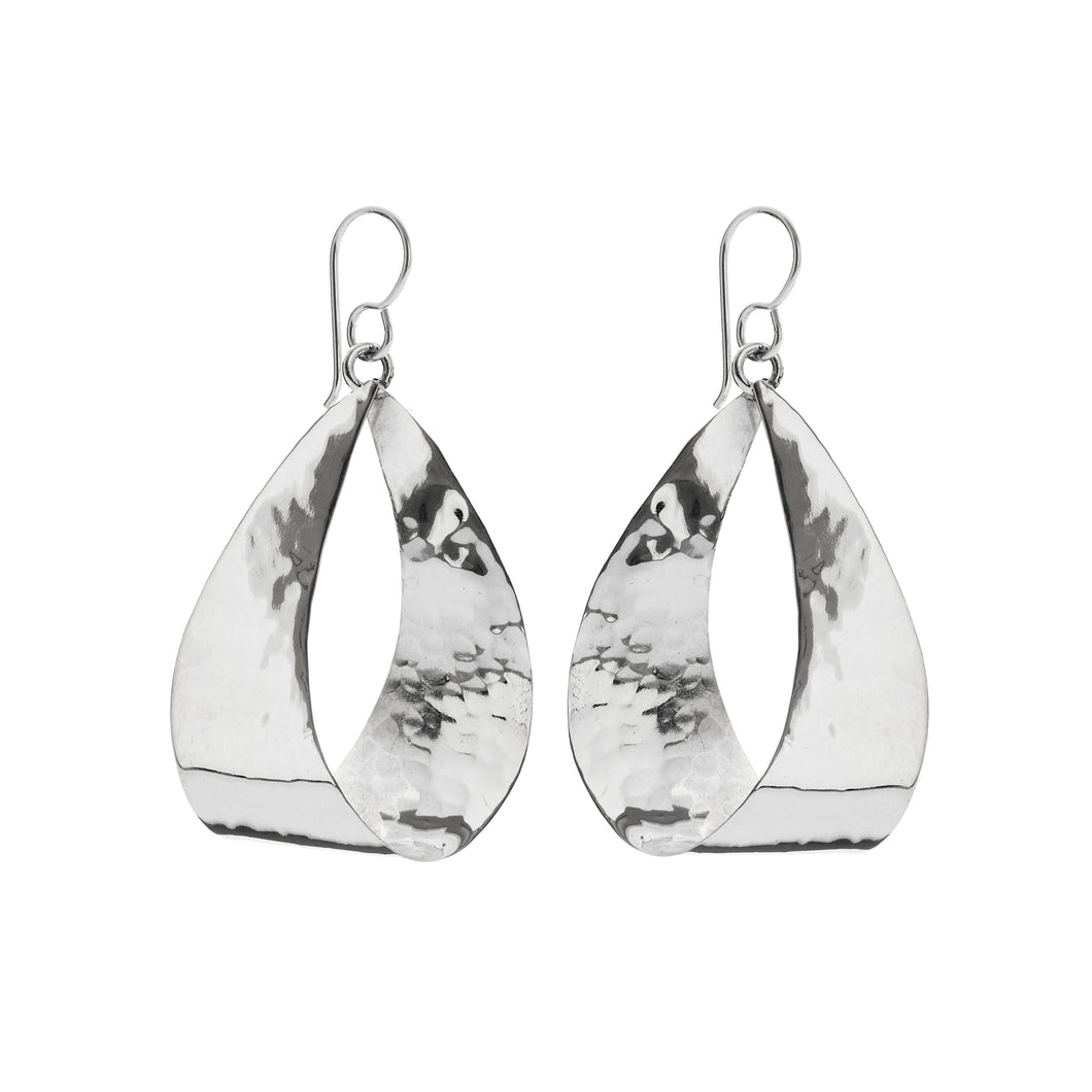 Silver Drop Earrings - A5291