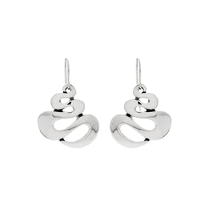 Silver Drop Earrings - A5309