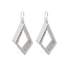 Load image into Gallery viewer, Silver Drop Earrings - A5430
