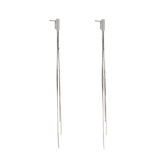 Load image into Gallery viewer, Silver Drop Earrings - A6319

