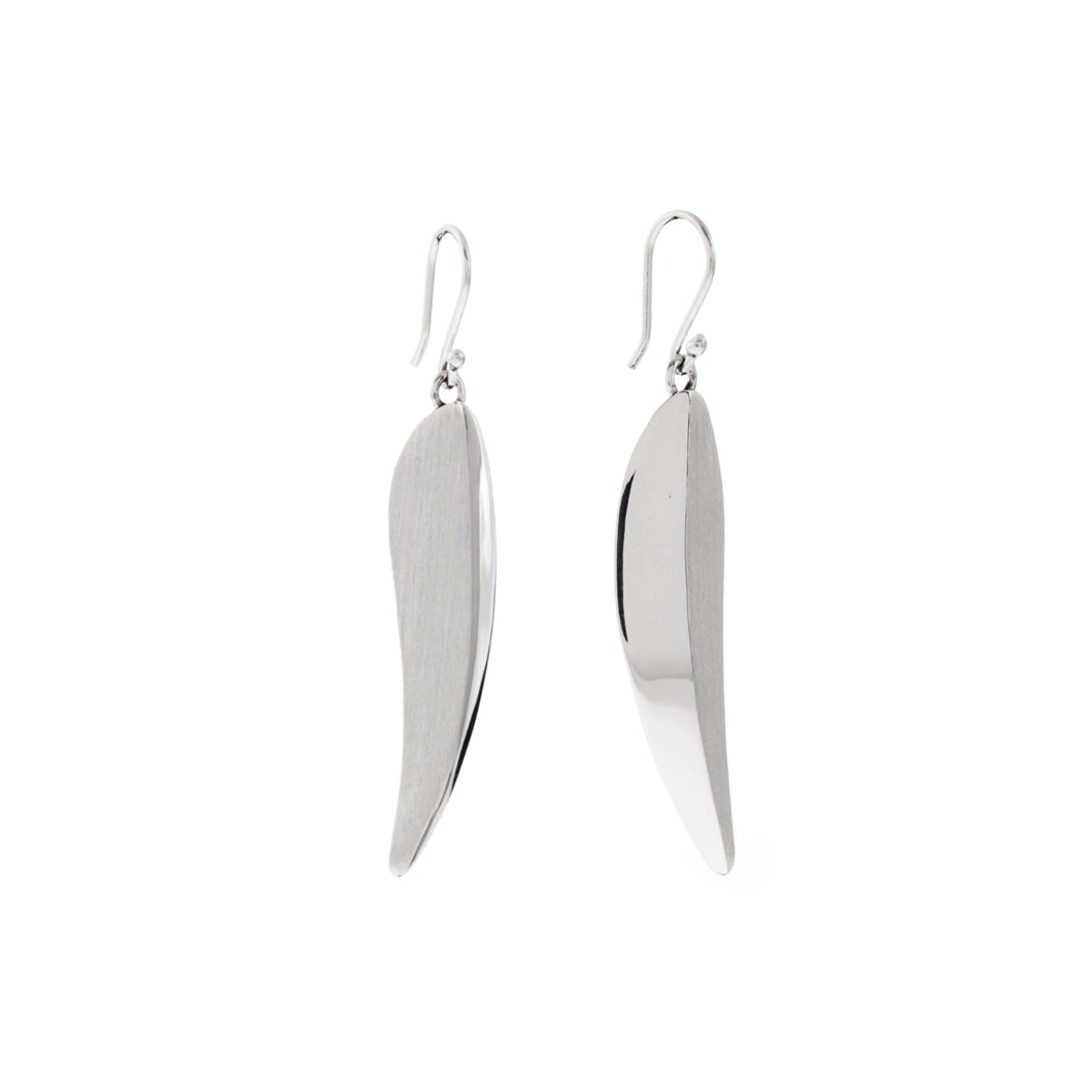 Silver Drop Earrings - A7104