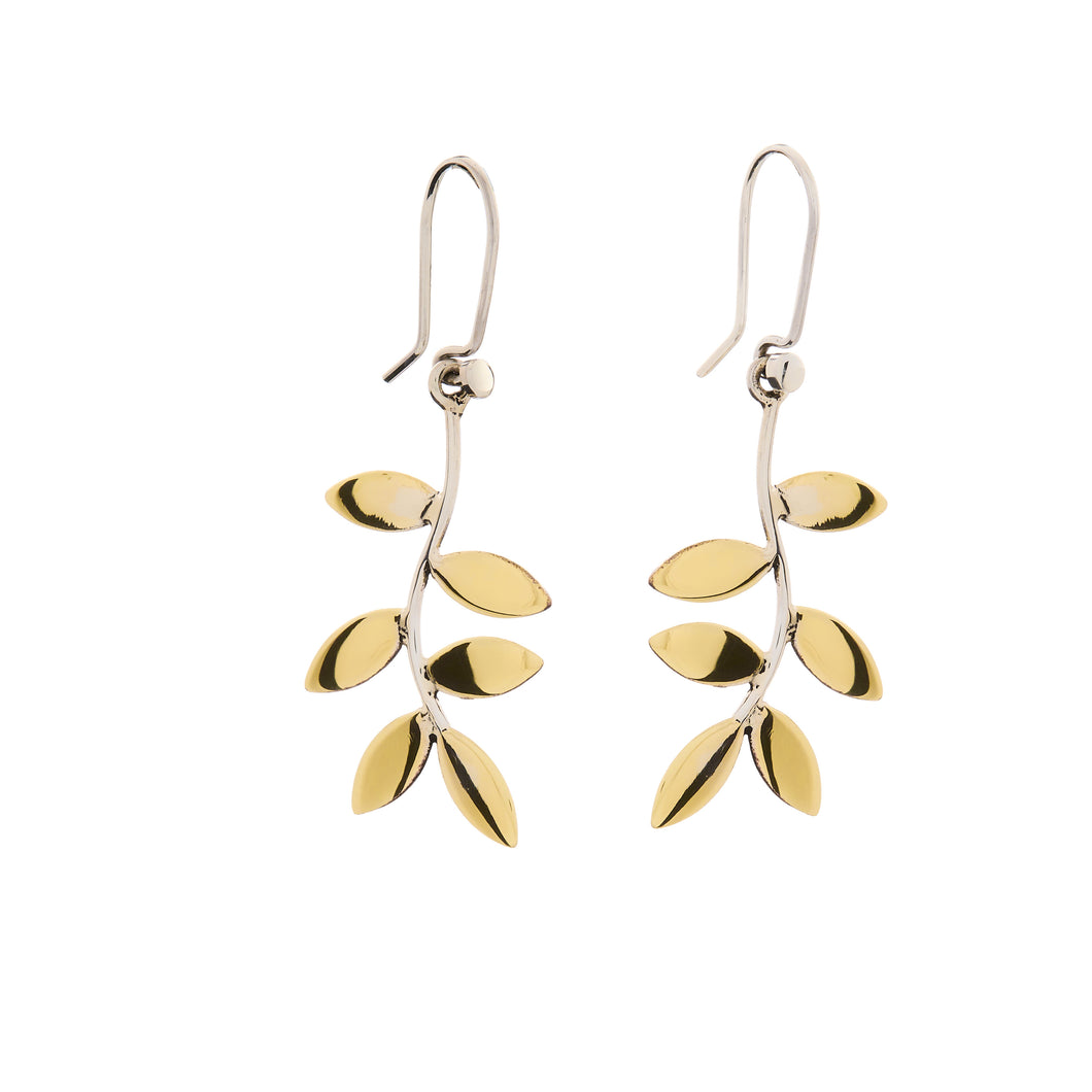 Silver & Brass Drops - A9336