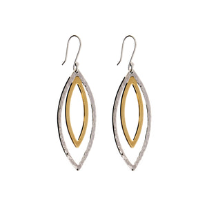 Silver Drop Earrings - PPA396