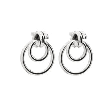 Load image into Gallery viewer, Silver Drop Earrings - PPA403
