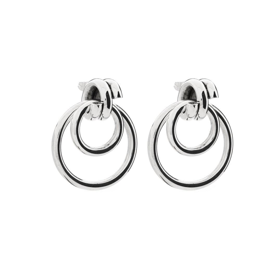 Silver Drop Earrings - PPA403