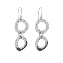 Load image into Gallery viewer, Silver Drop Earrings - PPA458
