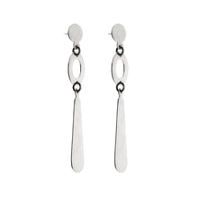 Load image into Gallery viewer, Silver Drop Earrings - PPA501
