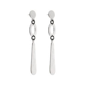 Silver Drop Earrings - PPA501