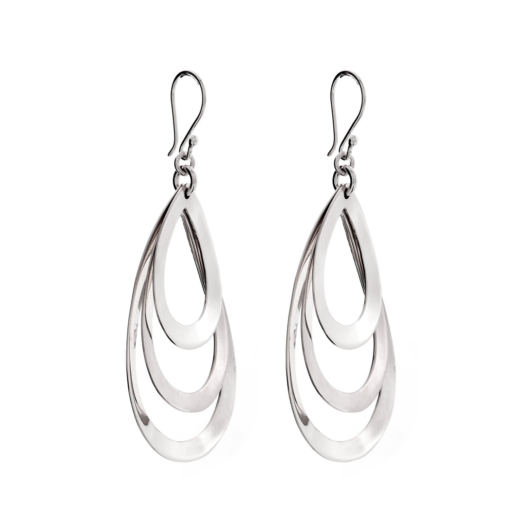Silver Drop Earrings - PPA503
