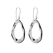 Load image into Gallery viewer, Silver Drop Earrings - PPA567
