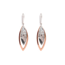 Load image into Gallery viewer, Silver Drop Earrings - PPA598
