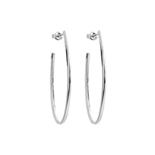 Load image into Gallery viewer, Silver Hoops - PPA878
