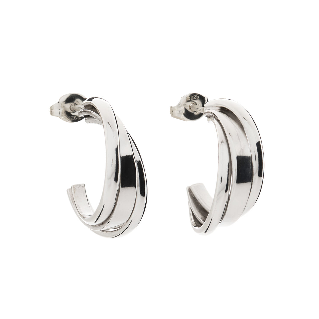 Silver Hoops - PPA881