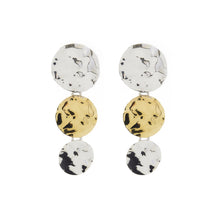 Load image into Gallery viewer, Silver &amp; Brass Studs - PPA903
