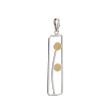 Load image into Gallery viewer, Silver &amp; Brass Drops - PPA898
