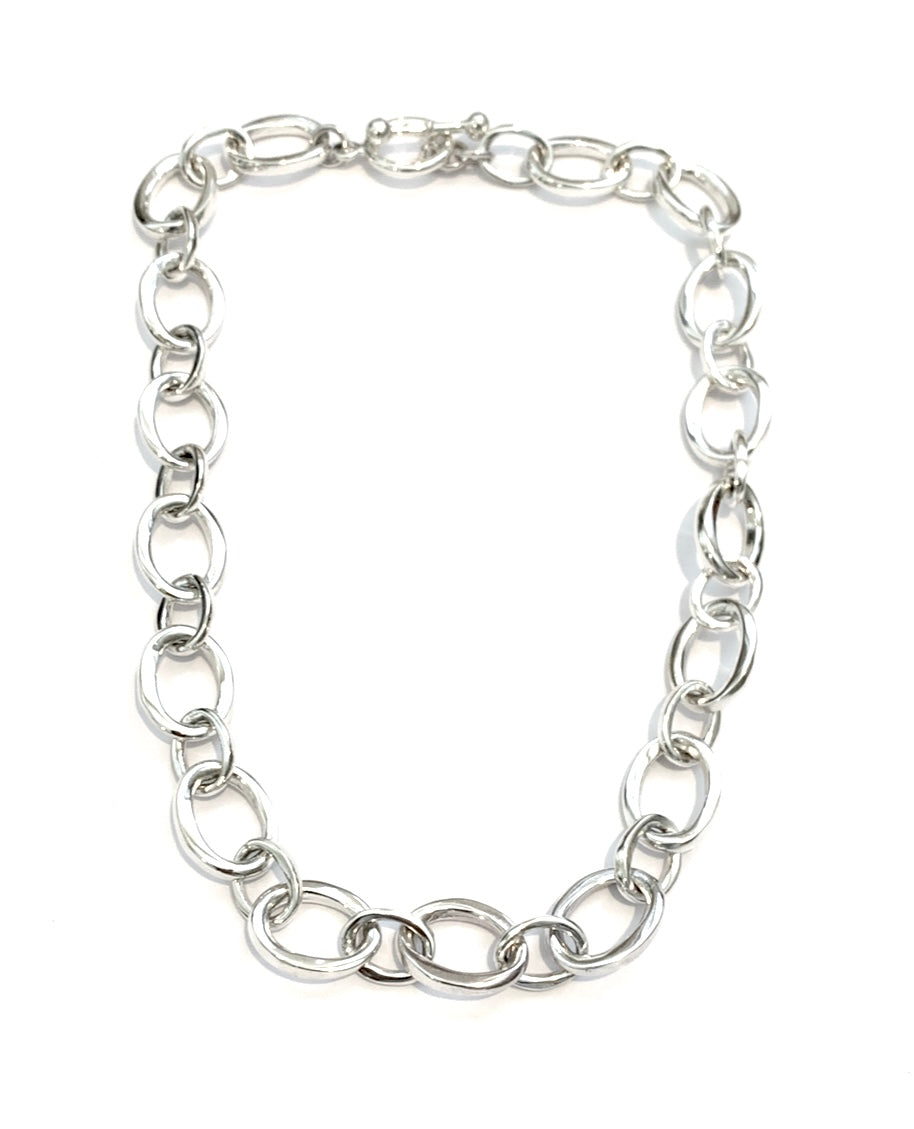 Silver Necklace - C549