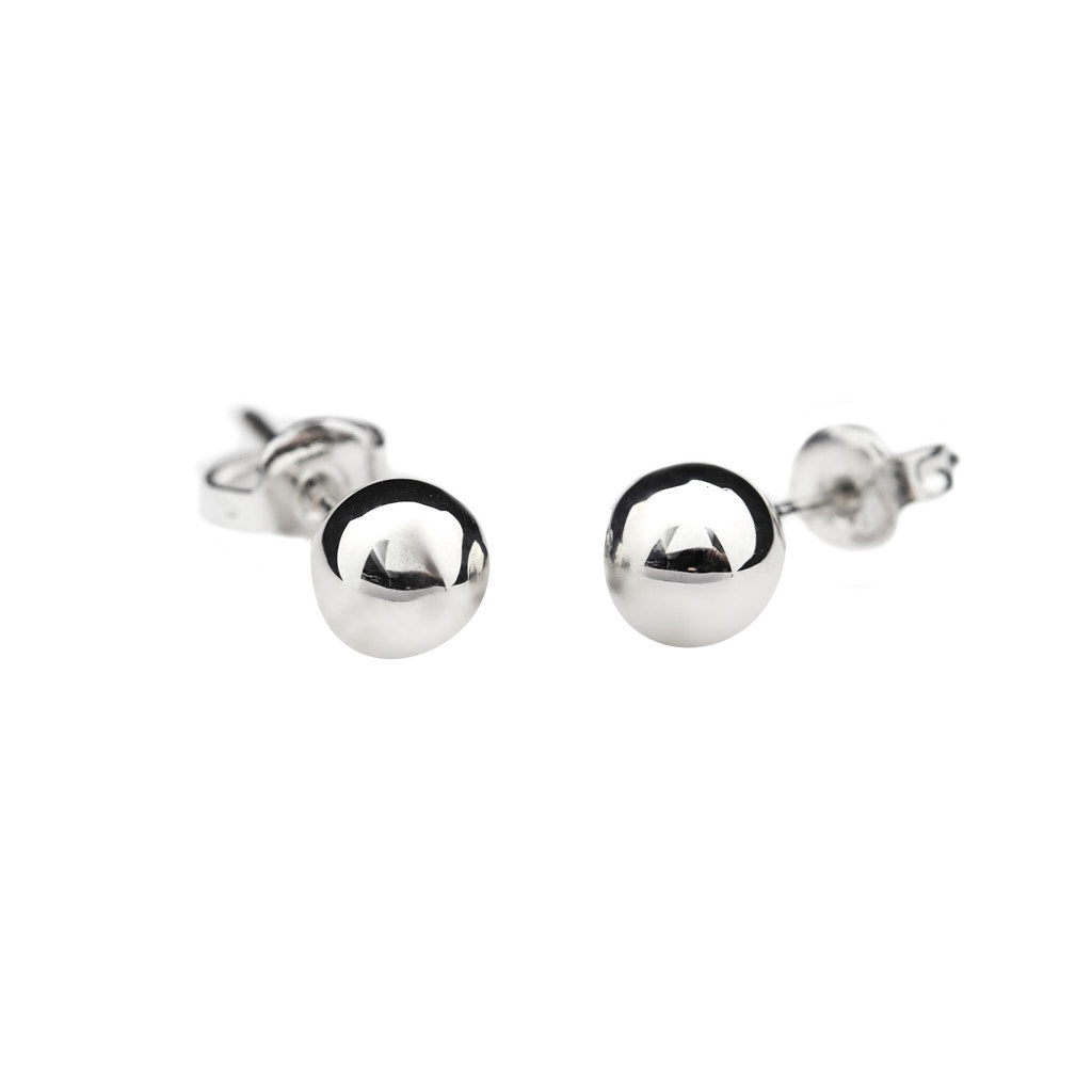 Silver Stud Earrings - FAA406