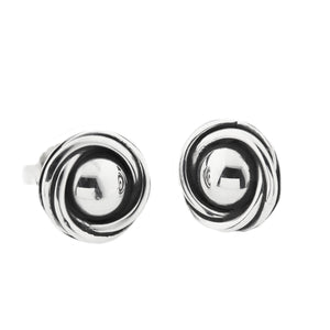 Silver Stud Earrings - A3166